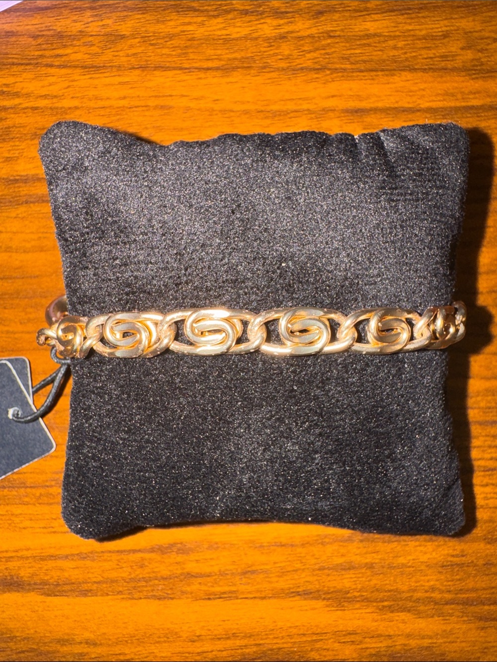 Nordstrom Gold-Tone Sculpted Link Bracelet